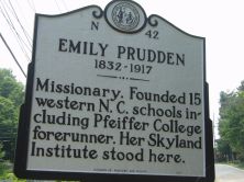 EMILY PRUDDEN 1832-1917