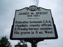 JAMES M. SPRUNT 1818-1884