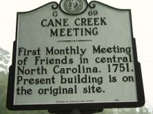 CANE CREEK MEETING