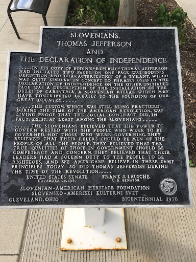 Slovenians, Thomas Jefferson, and the Declaration of Independence