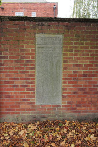 West Gate reopening plaque