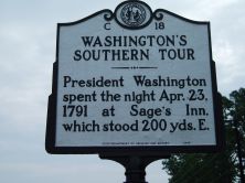 WASHINGTON'S SOUTHERN TOUR