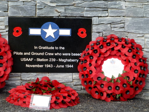 USAAF plaque, Maghaberry