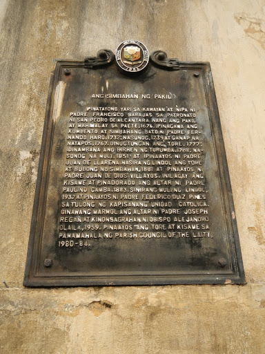 The Church of Pakil historical marker