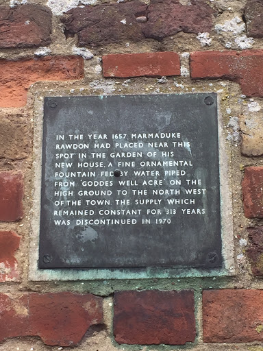 Marmaduke Rawdon's fountain