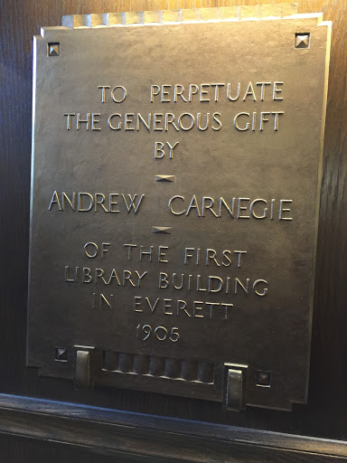 Of the First Library Building in Everett