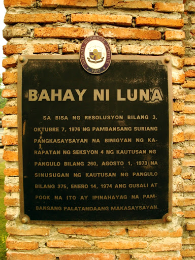 Luna House historical marker