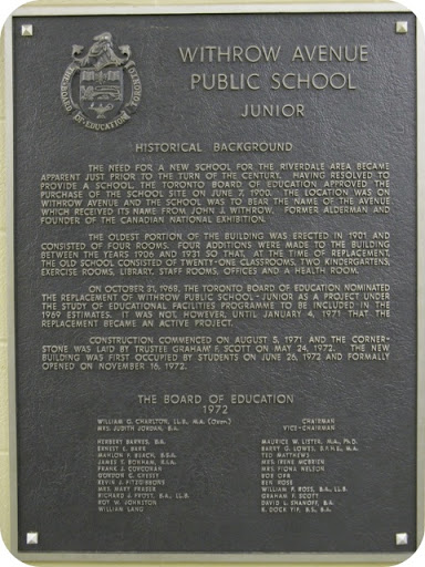 Withrow Avenue Public School Junior