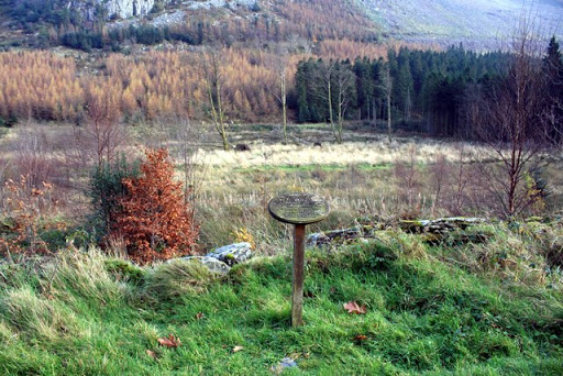 Plaque on Sarn Helen