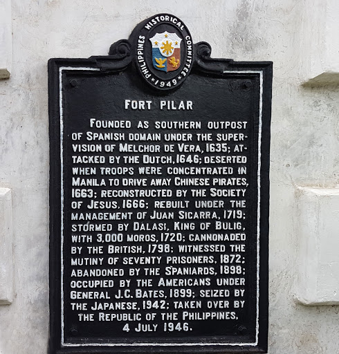 Fort Pilar historical marker