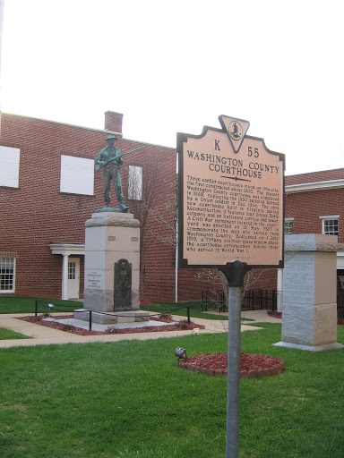 Marker: Washington County Courthouse (K 55)
