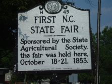FIRST N.C. STATE FAIR