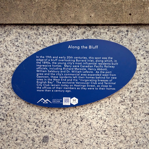Along the Bluff