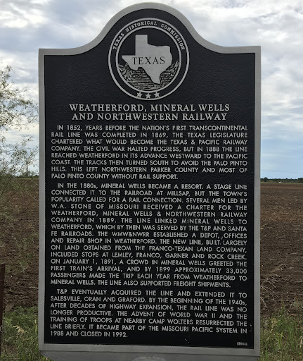 Weatherford, Mineral Wells and Northwestern Railway