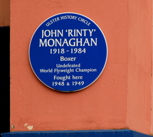 Rinty Monaghan plaque, Belfast