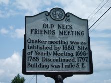 OLD NECK FRIENDS MEETING