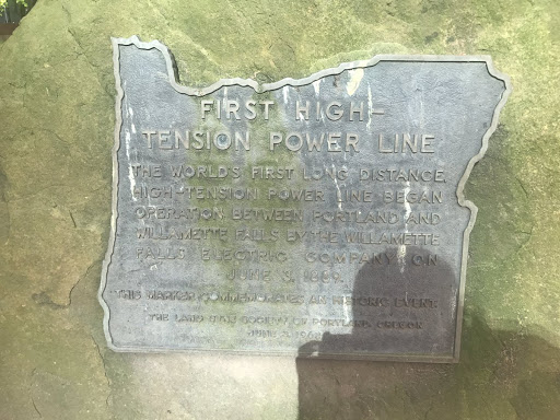 First High-Tension Power Line