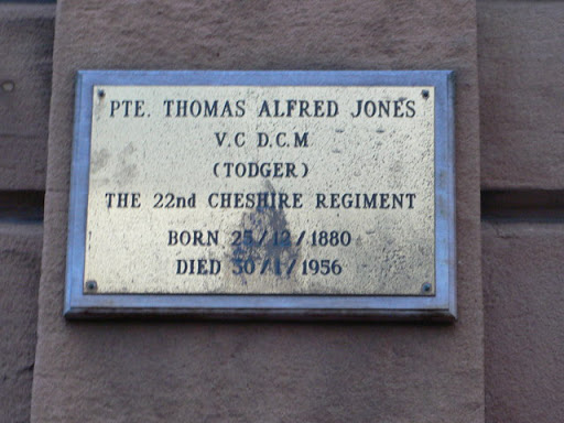 Plaque to a Runcorn WWI hero