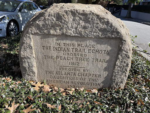 The Indian Trail Echota Crossed The Peach Tree Trail