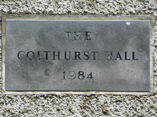 Plaque, The Colthurst Hall, Richhill