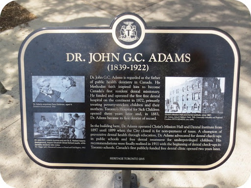 Dr. John G.C. Adams (1839-1922)