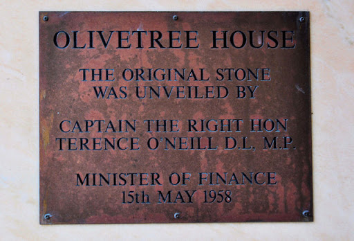 Terence O'Neill plaque, Belfast