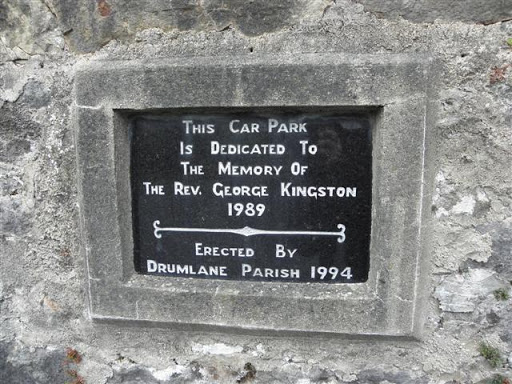 Plaque, Drumlane Church