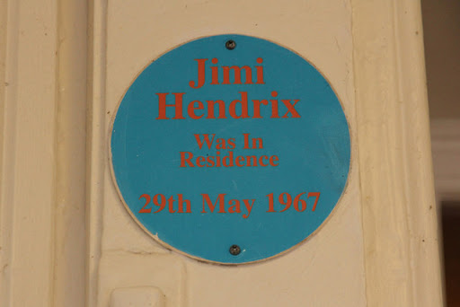 Jimi Hendrix plaque
