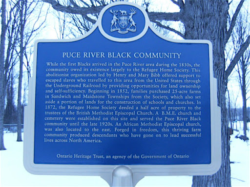 Puce River Black Community