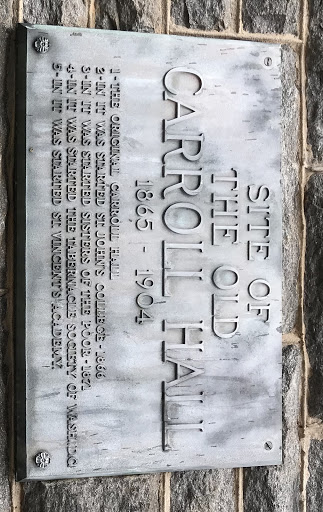 Site of the Old Carroll Hall