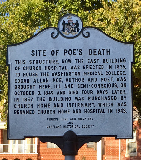 Site of Poe's death