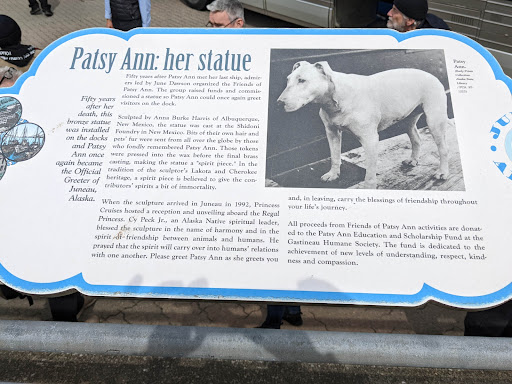 Patsy Ann: her statue