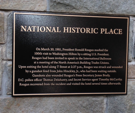 Site of 1981 Reagan Assassination Attempt