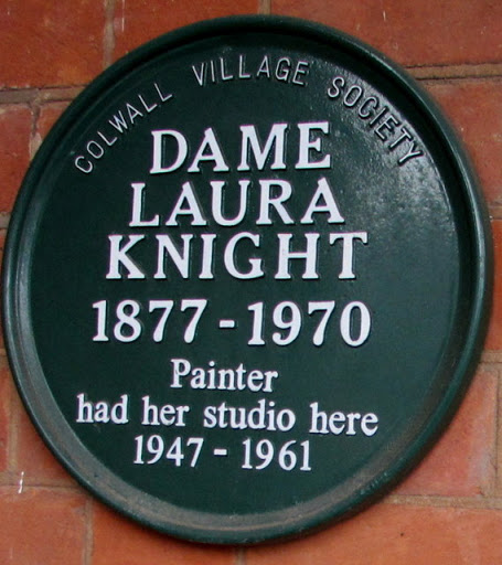 Dame Laura Knight plaque, Colwall