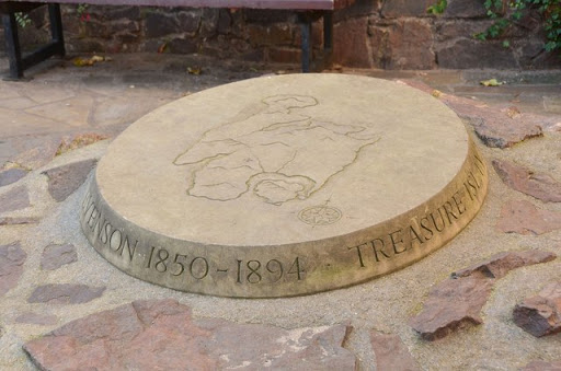 Treasure Island map, North Berwick