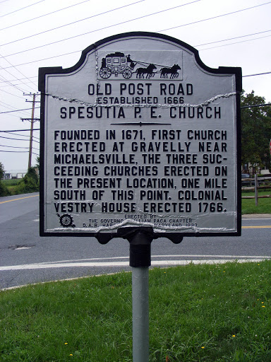 Old Post Road Spesutia Church
