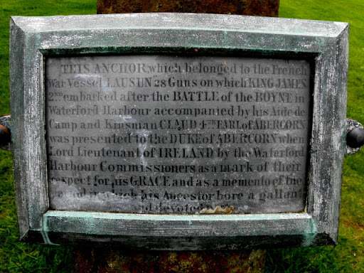 Plaque, Baronscourt