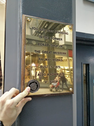 Former Boiler Shop of the Great Western Railway Works
