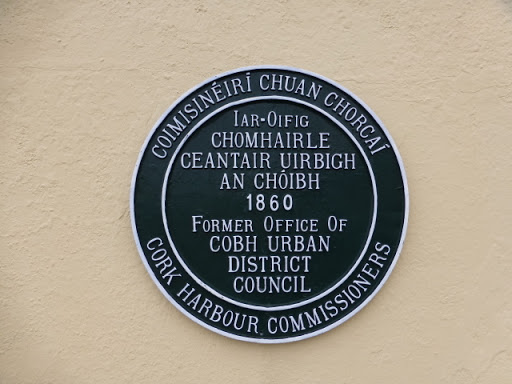 Plaque, Former Office of Cobh Urban Council