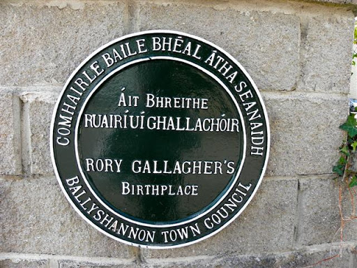 Plaque, Rory Gallagher's Birthplace