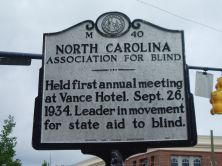 N.C. ASSOCIATION FOR THE BLIND