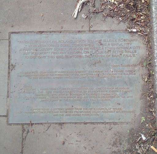 To Commemorate the Destruction of Newtown, Cardif