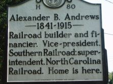 ALEXANDER B. ANDREWS 1841-1915