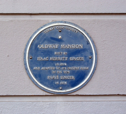 Oldway Mansion - plaque