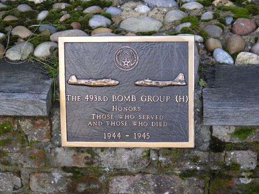 The plaque on Debach Village Sign