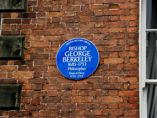 Bishop George Berkeley plaque