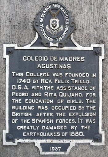 College of the Augustinian Sisters historical marker