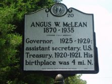 ANGUS W. McLEAN 1870-1935