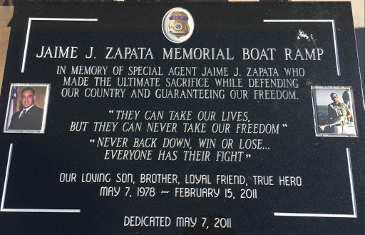 Jamie J. Zapata Memorial Boat Ramp
