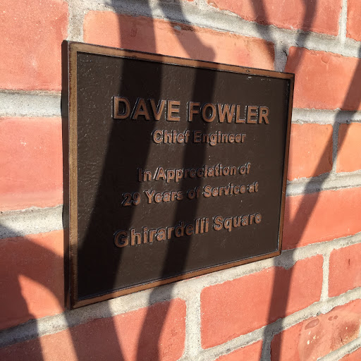 Dave Fowler, Chief Engineer, Ghirardelli Square